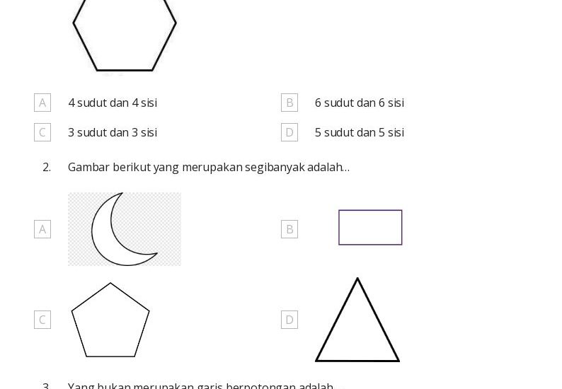 3 Soal Matematika Bangun Datar Kelas 4 yang Terbukti Sulit, Ternyata Mudah