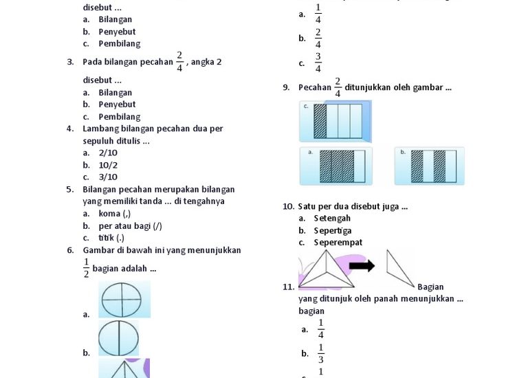 5 Kesalahan Fatal Saat Mengerjakan Soal Matematika Kelas 4 Semester 2 Pecahan di 2026