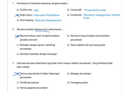 5 Soal Ujian Sekolah Ekonomi Kelas 12 PDF Paling Sering Keluar di 2026, Wajib Kuasai