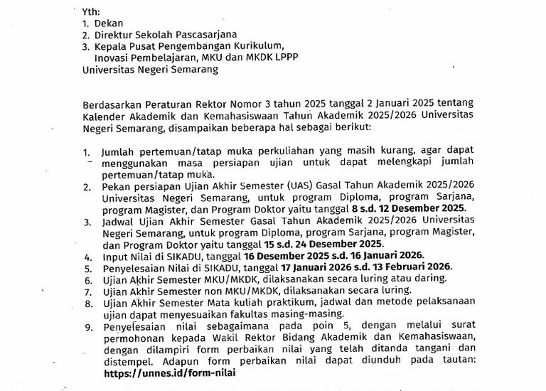 Ternyata Ini 5 Hal Krusial Edaran Ujian Sekolah 2025 di Tahun 2026