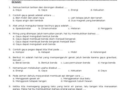 3 Rahasia Sukses Hadapi Soal UAS Kelas 4 Semester 2 Tema 6 di 2026