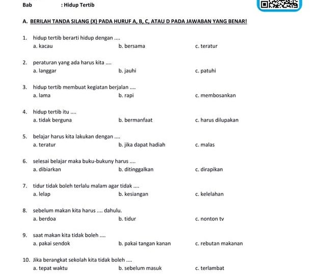5 Contoh Soal HOTS Uraian PKN SD Kelas 3 yang Wajib Dikuasai Siswa di Tahun 2026