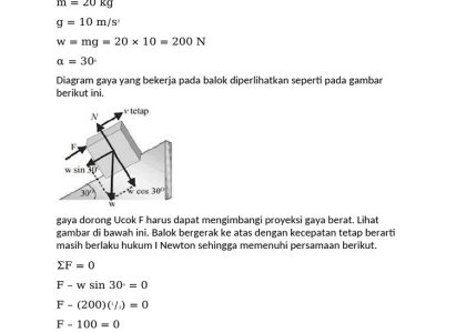 5 Contoh Soal Hukum Newton 3 Kelas 8 dan Penyelesaiannya yang Wajib Kamu Kuasai