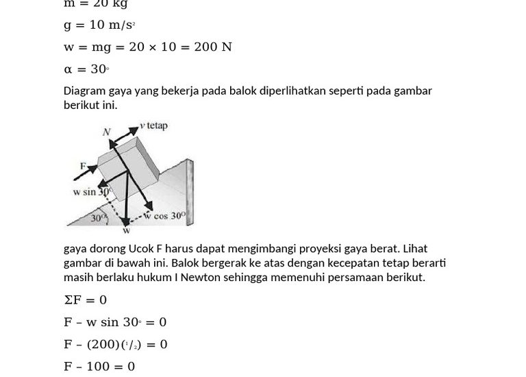 5 Contoh Soal Hukum Newton 3 Kelas 8 dan Penyelesaiannya yang Wajib Kamu Kuasai