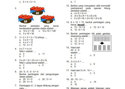 5 Contoh Soal Matematika dan Pembahasan Kelas 11 Semester 1 2013 yang Terbukti Sering Muncul di Ujian