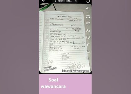 Sebelum Ujian, Kuasai 5 Soal Wawancara Kelas 4 Ini di 2026