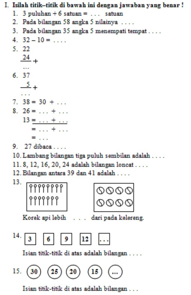Menguasai Materi dan Menaklukkan Ujian Contoh Soal UKK Matematika Menguasai Materi dan Menaklukkan Ujian Contoh Soal UKK Matematika