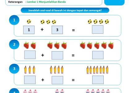 10 Contoh Soal Matematika Kelas 1 SD Beserta Gambarnya yang Wajib Dikuasai Anak Sebelum Terlambat