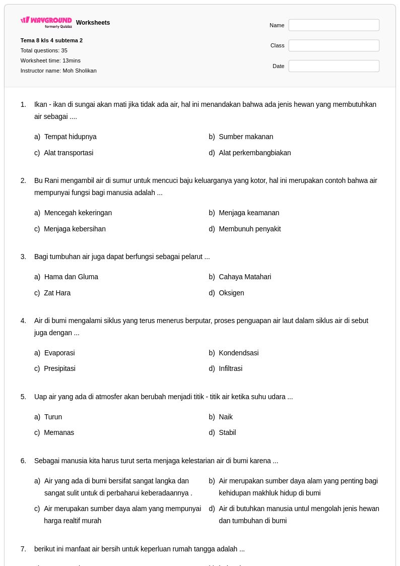 7 Rahasia Menguasai Latihan Soal Kelas 4 Tema 8 Tahun 2026 Sebelum Ujian Dimulai