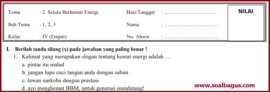 Rahasia Nilai 100 Terungkap: 7 Latihan Soal Kelas 4 Tematik Tema 2 yang Wajib Dicoba Sebelum Ulangan