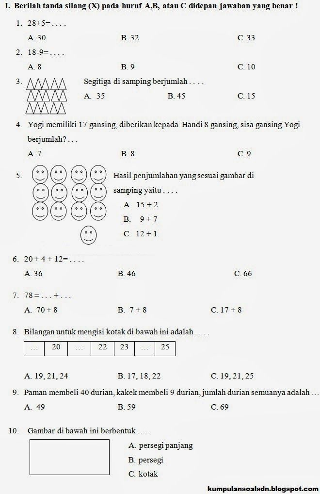 Terbukti! 5 Contoh Soal Matematika Kelas 1 SD Bab 6 yang Membuat Anak Paham Cepat di 2026