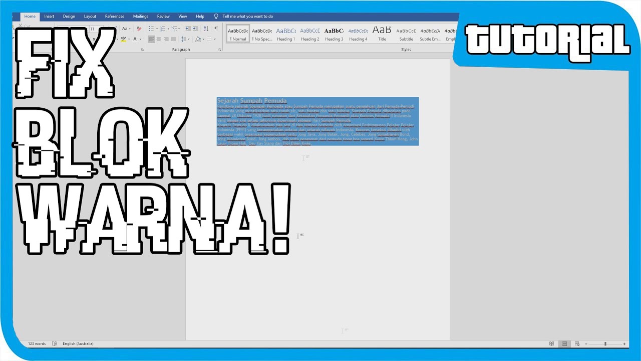 7 Rahasia Cara Mengubah Words Agar Tidak Ikut Berwarna Saat Copy Paste Sebelum Tertipu
