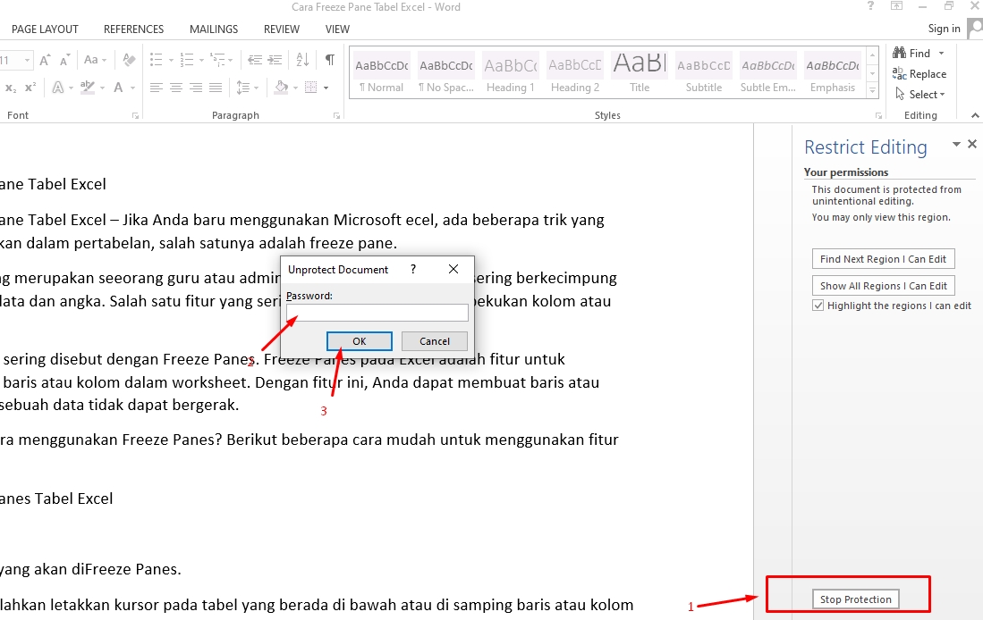 7 Rahasia Cara Mengunci Tulisan di MS Word Supaya Tidak Berubah yang Jarang Diketahui