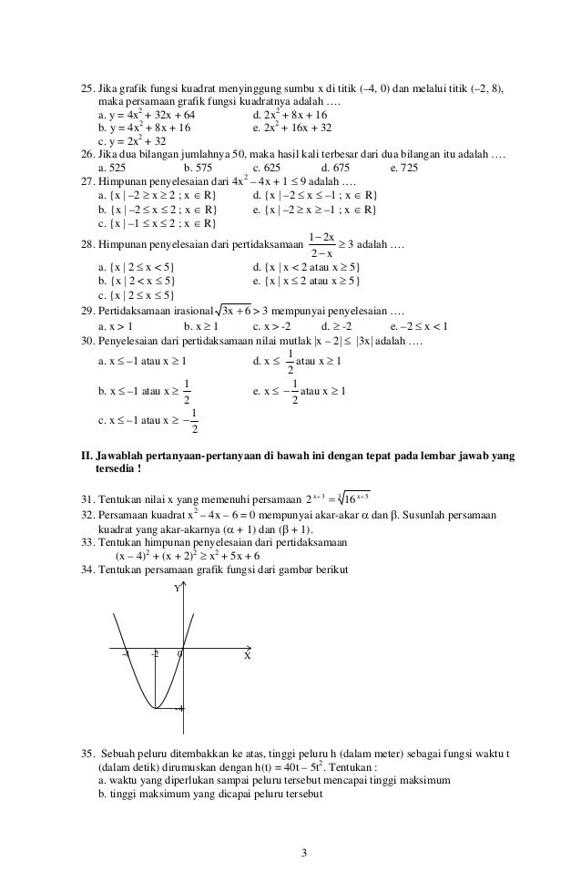 Terbukti! 7 contoh soal kelas 10 matematika semester 1 yang Bikin Nilai Anda Naik Cepat