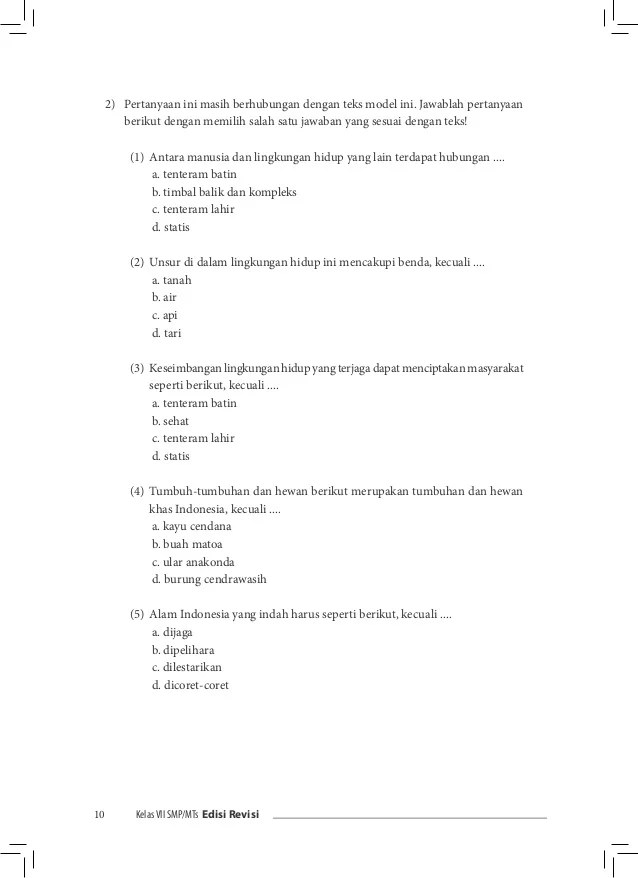 Bocoran Latihan Soal UKK Bahasa Indonesia Bab 1 Kelas 9 Agar Nilai Kamu Sempurna