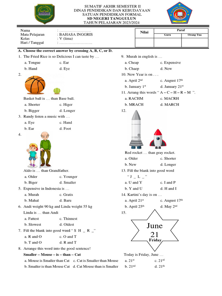 Rahasia Nilai Sempurna dengan Latihan Soal Ujian Semester 1 Kelas 5 SD Terbaru
